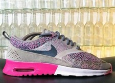 Nike Air Max Thea Print Red Violet Safari / Vintage Sneaker Low / Pink / Gr 38,5