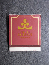 Streichholzbriefchen DDR Hotel Bellevue