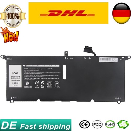 Dxgh8 laptop akku ersatz für - laptop,