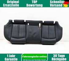 Audi A6 C7 4G 4G0885375K Sitz Sitzpolster Hinten Leder schwarz