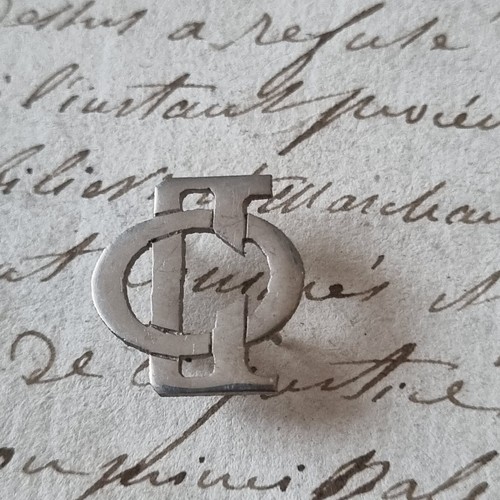 Monogramm buchstaben messing - monogramm,