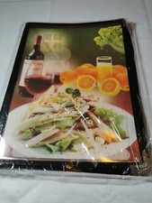 Speisekarte Menükarte Transparent Imbiss Restaurant Din A4  8 Folien 16 Seiten