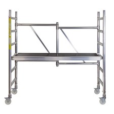 Alu Gerüst Basic 180x60 cm Baugerüst Schnellbaugerüst Alugerüst Leiterngerüst