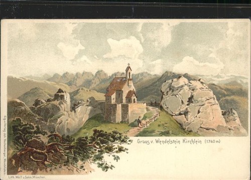 Wendelstein berg kirchlein - wendelstein,
