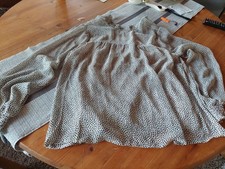 Eleg.Damenbluse beige Mit