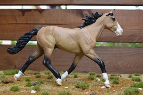 Schleich pferd repaint breyer - repaint,