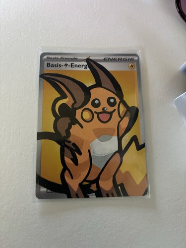 Pokemon karte selfmade - karte, raichu