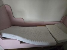 Kinder Bett mit Matratze, 140x200 Cm