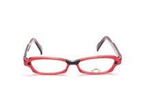 Eye DC Brille Fassung Damen modern Acetat Rot mit Schwarz  V476 in 53 - 15 mm