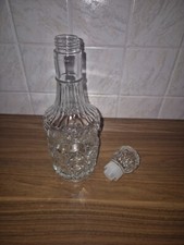 Vintage Glas Karaffe mit