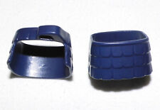 04100, 2x Rüstung, Panzerung, Unterteil, Samurai, Mongole, dunkelblau