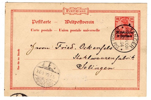 Marokko 1904 bedarfs tanger - marokko,