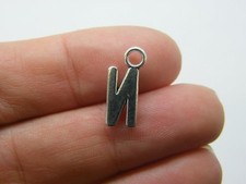 12 Buchstabe N Charms Antik