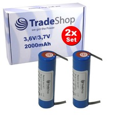 2x Premium Akku 2000mAh 3,7V