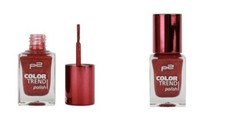 Nagellack - P2 - 040 marsala glitter 10ml