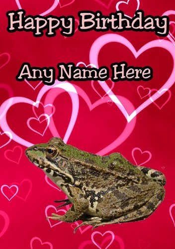 Frosch personalisierte - frosch,