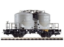 PIKO 54695 Zementsilowagen Ucs9120, schwarzer Rahmen DR, Ep. IV, DC, H0