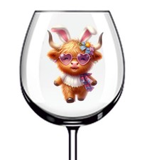 12x Ostern Hochland Kuh Hase