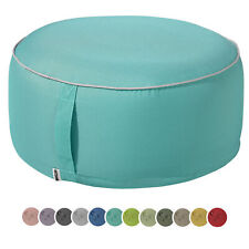 heimtexland Outdoor Pouf Lounge Sitzkissen Garten Hocker Deko Bodenkissen Typ551