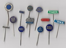 Oldtimer Motorrad Logo Pin