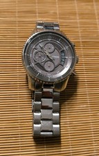 Fossil Herrenuhr Edelstahl Chronograph