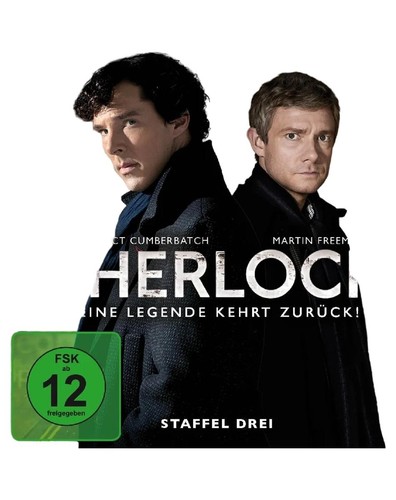 Bbc sherlock staffel - 3, blu-ray