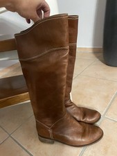 Gabor Reiterstiefel, Stiefel Echtleder, super bequem & modisch! Gr. 4/37 Braun