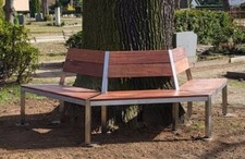 Edelstahl Bank Gartenbank