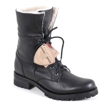 13 Schnürstiefel Stiefelette Stiefel Worker Country Western Leder Botas Jaca 42