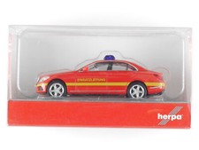 Herpa 091619 Mercedes C-Klasse W 204 Feuerwehr Einsatzleitung OVP 1703-21-82