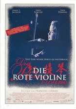 Cinema Filmkarte "Die rote Violine", Samuel L. Jackson, Monique Mercure