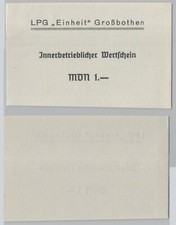 1 Mark Banknote Note of Value