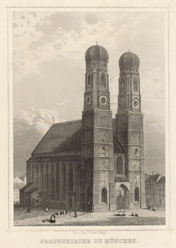 München frauenkirche original - frauenkirche,