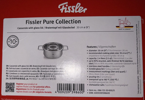 Fissler pure collection - pure,