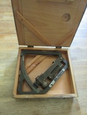 US Army Brass WW2 Quadrant Gunner's Clinometer Artillery Field Gear Kit WK2 1943