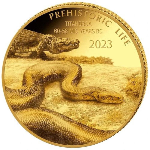 Titanoboa prehistoric life - prehistoric,