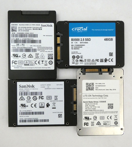 Sandisk crucial lite on - st., sandisk,crucial,lite-on