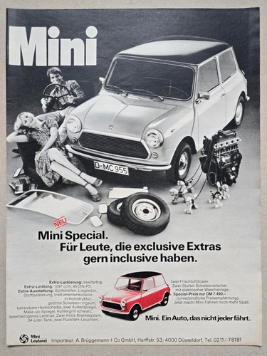 Leyland mini reklame - -,