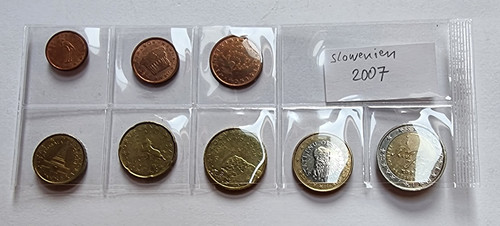 Slowenien kms 2007 lose cent - 1,