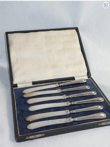Set alte versilberte - alte,