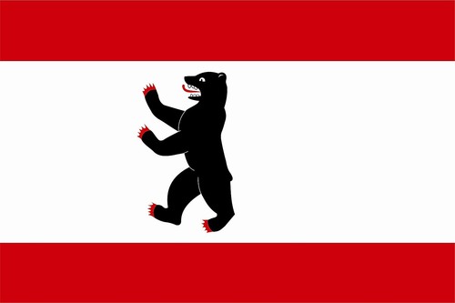 Fahne flagge berlin 30 cm - fahne,