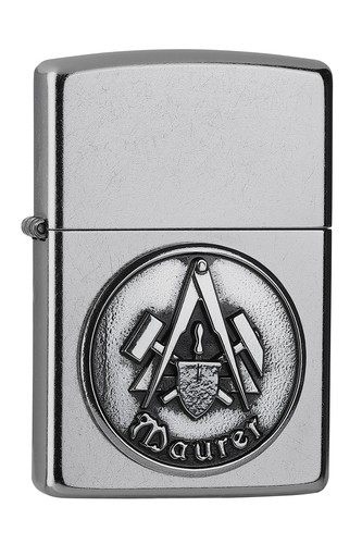 Zippo feuerzeug maurer emblem - zippo,