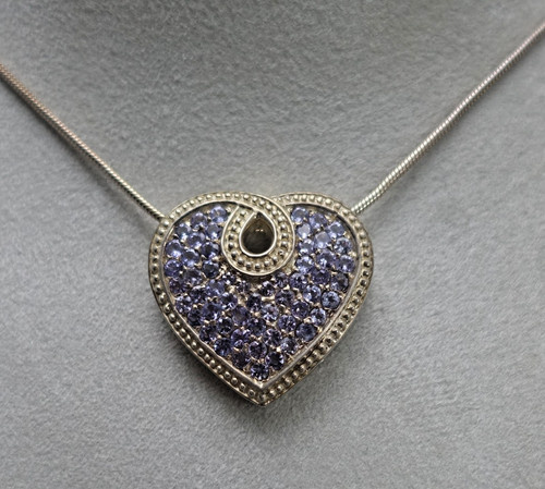 Bicolor herz collier - bicolor,