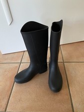 Reitstiefel Gummireitstiefel Gr. 33 Gummistiefel Fouganza Schwarz Decathlon