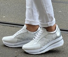 CAFe´NOIR Sneaker weiß DN1037 Echtleder Textil Damen Schuhe