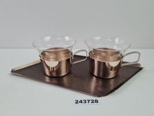 zwei Teetassen Feuerfest Saale