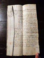 Alte urkunde tautenburg 1818 - alte,
