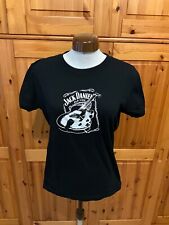 Jack Daniels Old Time Gitarren T-Shirt Lady Gr. M One Sice Schwarz