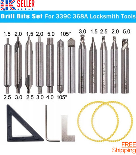 Bohrer fräser set für 368a - bohrer,