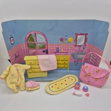 Zapf Creation Baby Born Miniworld Wickeltasche Set Zimmerbox Mini World